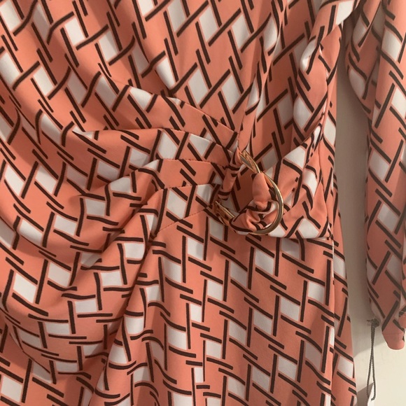 Liz Claiborne Womens Boat Neck 3/4 Sleeve Blouse - Picture 2 of 5